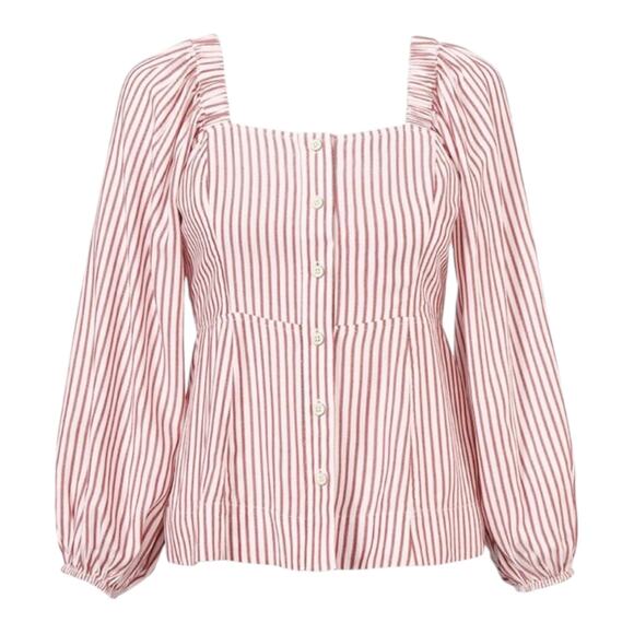 CAbi Carnival Top (Style 5890) - Red Stripe - Medium - Picture 13 of 16